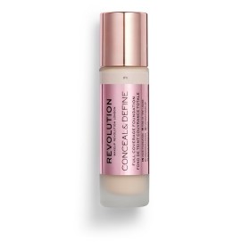 Revolution Conceal & Define Foundation Απόχρωση F1, 23ml
