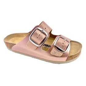 Comfort Way Ανατομικές Δερμάτινες Παντόφλες Lux Ροζ κωδ.113, 1ζευγάρι
