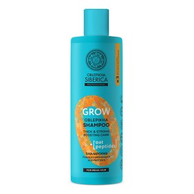 Natura Siberica Oblepikha Ο Professional Grow Σαμπουάν Ενδυνάμωσης, με 3x Ιπποφαές & Πεπτίδια Βρώμης για Ενίσχυση της Τρίχας, 400ml