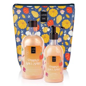 Lavish Care Pumpkin Spice Spirit Σετ Περιποίησης Pumpkin Spice Spirit Bath & Shower Gel, 500ml & Pumpkin Spice Spirit Glitter Body Lotion, 300ml
