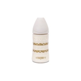 Suavinex Couture Μπιμπερό με Φυσιολογική Θηλή Σιλικόνης 270ml Άσπρο