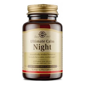 Solgar Ultimate Calm Night Συμπλήρωμα Διατροφής Με Βαλεριάνα Για Εύκολο & Γρήγορο Ύπνο, 30 Φυτικές Κάψουλες