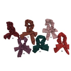Ro accessories Σούρα μαλλιών φιόγκος 06-0154