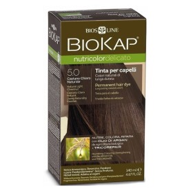 Biokap Nutricolor Delicato Βαφή Μαλλιών 5.00 Φυσικό Ανοιχτό Καστανό, 140ml