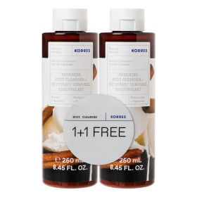 Korres Promo Set 1+1 Δώρο Σετ Αφρόλουτρο Gel Βανίλια & Κανέλα 2x250ml