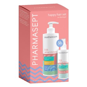 Pharmasept Kids Promo Pack Soft Hair Shampoo Σαμπουάν, 400ml & -50% Soft Hair Lotion για Ξεμπέρδεμα Μαλλιών, 150ml