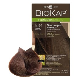 Biokap Nutricolor Delicato No 5.34 Καστανό Μελί Βαφή Μαλλιών, 140ml