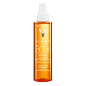 Vichy Capital Soleil Αόρατο Λάδι Cell Protect Πολύ Υψηλής Προστασίας SPF50+, 200ml