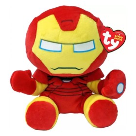 TY Beanie Boos Χνουδωτός Iron Man 15εκ, 1τμχ
