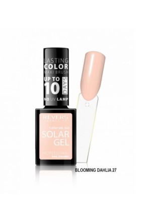 Revers Nail Polish Solar Gel  Blooming Dahlia Ημιμονιμο Βερνικι N27, 10ml