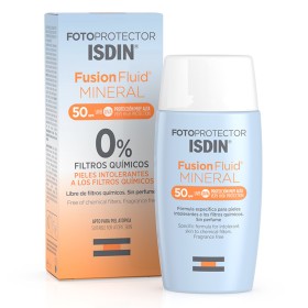 Isdin Fotoprotector Fusion Fluid Mineral SPF50 Αντηλιακό Προσώπου με Φυσικά Φίλτρα, 50ml