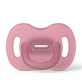 Suavinex All Silicone Anatomical Πιπίλα Σιλικόνης Ανατομική Ροζ, 0-6m