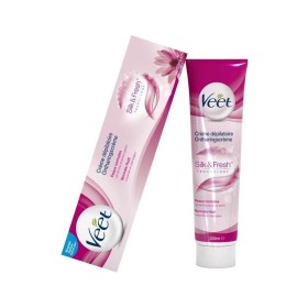 Veet Silky Fresh Normal Skin Depilatory Cream - Αποτριχωτική κρέμα με άρωμα λωτού για κανονικό δέρμα, 200ml