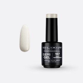 Elixir Make-up Semi Gel Ημιμόνιμο Επαγγελματικό Βερνίκι Νυχιών Νο157 Multi Transparent, 15ml