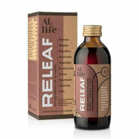 AtLife Releaf Herbal Throat Syrop Σιρόπι για τον Βήχα με Θυμάρι-Μάραθο, 150ml