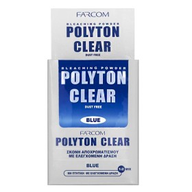 Farcom Polyton Clear Blue Σκόνη Ντεκαπάζ, 15gr