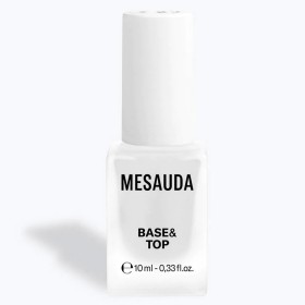 Mesauda Base & Top Coat Βάση & Top για Απλό βερνίκι Νυχιών, 10ml