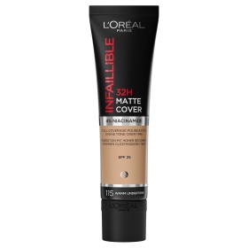 Loreal Infaillible 32H Matte Cover Foundation Make up Προσώπου 115 Warm Undertone, 30ml
