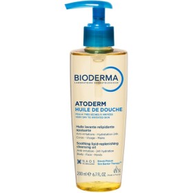 Bioderma Atoderm Huile de douche Απαλό ελαιώδες αφρόλουτρο κατά των ερεθισμών για το ευαίσθητο ξηρό προς ατοπικό δέρμα 200ml