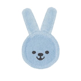 Mam Oral Care Rabbit Γάντι Λαγουδάκι για Καθαρισμό των Πρώτων Δοντιών & Μασάζ των Ούλων 0m+ Μπλε, 1τμχ