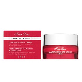 Fresh Line Iris Illuminating Eye Cream Κρέμα Ματιών για Λάμψη & Ενυδάτωση, 15ml