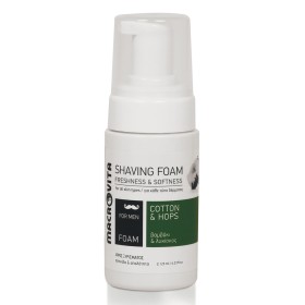 Macrovita Αφρός Ξυρίσματος Βαμβάκι & Λυκίσκος, 125ml