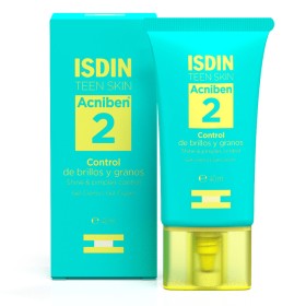 Isdin Acniben Shine & Pimples Control Κρέμα Τζελ για το Πρόσωπο που Ελέγχει τη Λιπαρότητα και τα Σπυράκια, 40ml