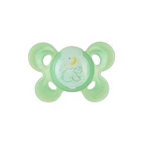 Chicco Physio Comfort Active Silicone Πιπίλα Σιλικόνης Πράσινη 4m+, 1τμχ