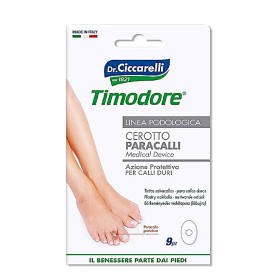 Dottor Ciccarelli Timodore Corn Pads for Hard Corns Προστατευτικά Επικάλια για Σκληρoύς Κάλους, 9τμχ