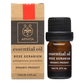 Apivita Essential Oil Geranium 100% Βιολογικό Αιθέριο Έλαιο Γεράνι, 5ml