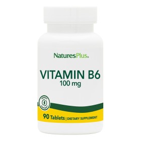 Natures Plus B-6 100mg Συμπλήρωμα Βιταμίνης Β-6, 90tabs