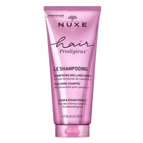Nuxe Hair Prodigieux High Shine Shampoo Σαμπουάν Λάμψης με Εκχύλισμα Ελαίου Ροζ Καμέλιας, 200ml
