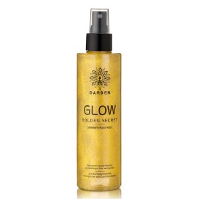 Garden Glow Golden Secret Body Mist Gold Shimmer Αρωματικό Spray Σώματος με Χρυσαφένια Λάμψη, 200ml