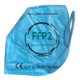 Μάσκα FFP2 Μπλε, 1τμχ