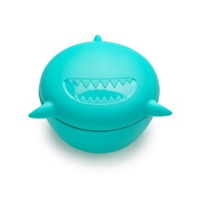 Melii Silicone Bowl with Lid Shark Μπολ Σιλικόνης με Καπάκι, 1τμχ