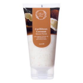 Fresh Line Caribbean Coconut Shower Scrub Αφρόλουτρο και Scrub Σώματος, 150ml