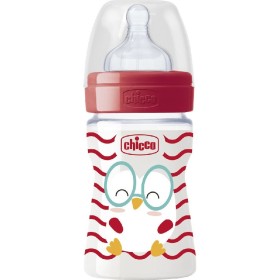 Chicco Pop Friends Well Being Μπιμπερό Πλαστικό με θηλή Σιλικόνης Αργής Ροής Κοτοπουλάκι 0m+ 150ml