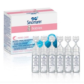 Sinomarin Babies Ρινικό Αποσυμφορητικό Κατάλληλο για Βρέφη και Μωρά, 36 Αμπούλες x 5ml