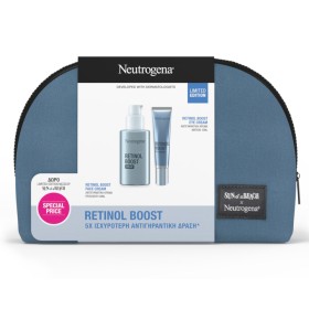 Neutrogena® X Sun of a Beach - Retinol Boost Limited Edition Νεσεσέρ με Αντιγηραντική Κρέμα Προσώπου 50ml & Αντιγηραντική Κρέμα Ματιών 15ml