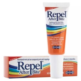Uni-Pharma Repel After Bite Καταπραϋντικό Τζελ για Ανακούφιση από τα Τσιμπήματα Χωρίς Αμμωνία, 20ml