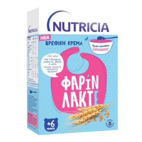 Nutricia Φαρίν Λακτέ Βρεφική Κρέμα Χωρίς Φοινικέλαιο 6m+, 250g