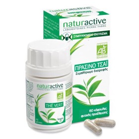 Naturactive Promo Συμπλήρωμα Διατροφής Πράσινο Τσάι για Καύση Λίπους, 60 κάψουλες (-15%)
