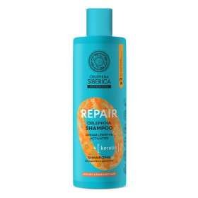 Natura Siberica Oblepikha Ο  Professional Σαμπουάν Αναδόμησης, με 3x Ιπποφαές & Κερατίνη για ξηρά και ταλαιπωρημένα μαλλιά, 400ml 