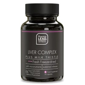 Pharmalead Liver Complex Plus Milk Thistle Διατήρηση της Φυσιολογικής Ηπατικής Λειτουργίας, 30 κάψουλες