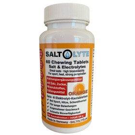 Saltolyte Μασώμενες Ταμπλέτες Ηλεκτρολυτών Πορτοκάλι, 60tabs