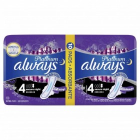 Always Platinum Secure Night No4 Σερβιέτες, 10τμχ