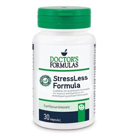Doctors Formulas StressLess Formula Για τη Φυσιολογική Ψυχολογική Λειτουργία, 30 κάψουλες