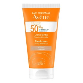 Avene Soins Solaire TRSB, Αντηλιακή Κρέμα Προσώπου Με Χρώμα Για το Ξηρό Και Πολύ Ξηρό Δέρμα SPF50+, 50ml