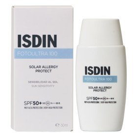 Isdin Fotoultra 100 Solar Allergy Protect Αντηλιακό Προσώπου Κατάλληλο για Δέρματα με Ευαισθησία στον Ήλιο SPF50+, 50ml