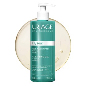 Uriage Hyseac Cleansing Gel  Τζελ Καθαρισμού για Λιπαρές με Τάση Ακμής Επιδερμίδες Για Πρόσωπο & Σώμα, 500ml